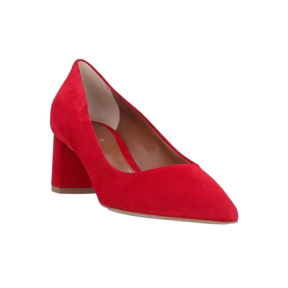 Deimille Red Suede Pump Made in Italy